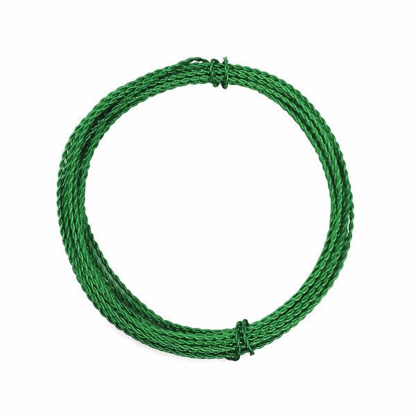 TORCIDO VERDE  4MM ARAME